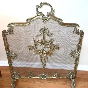 Vintage/antique Louis the XVI fireplace screen