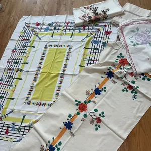 Vintage tablecloth – barbecue etc.