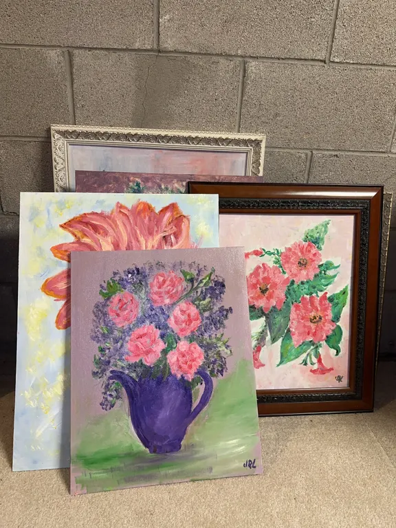 Original art - florals