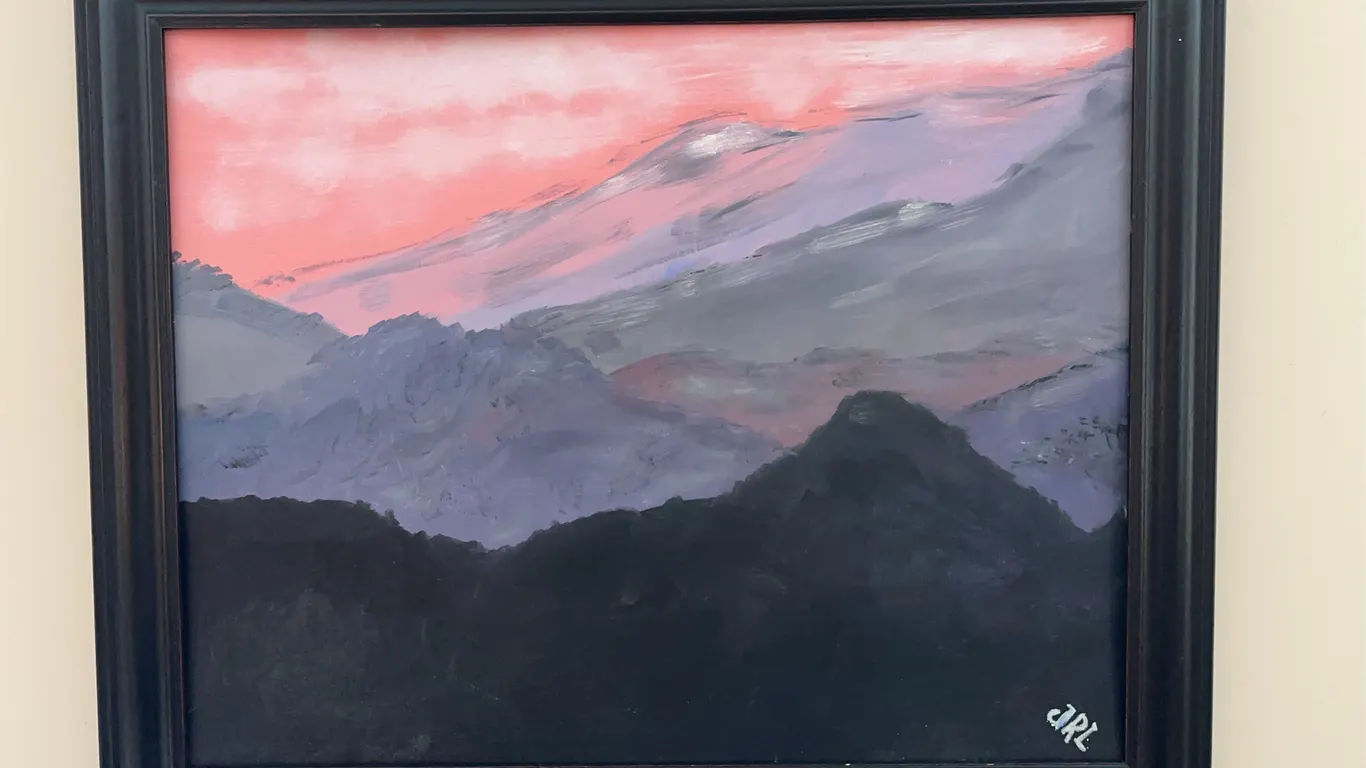 Original art - Smokey mountains?