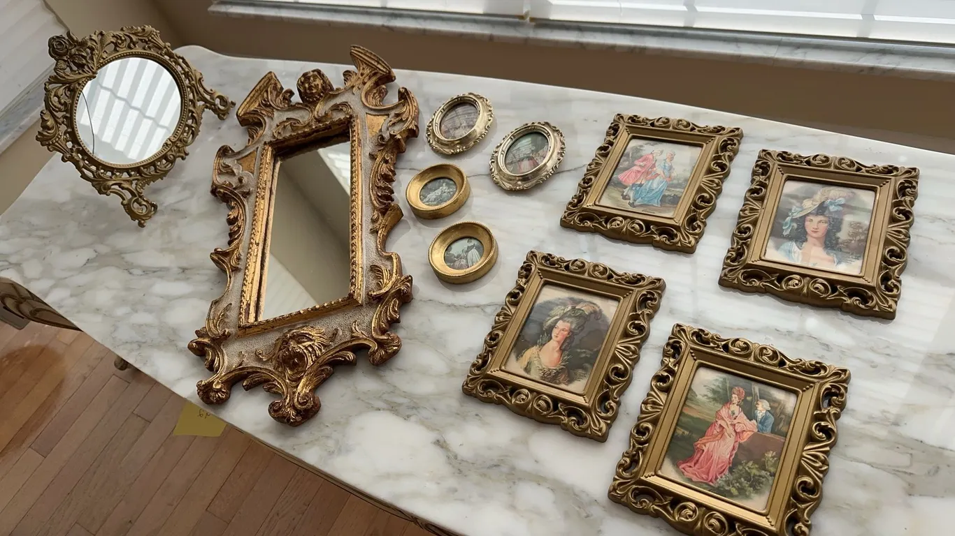Golden decor