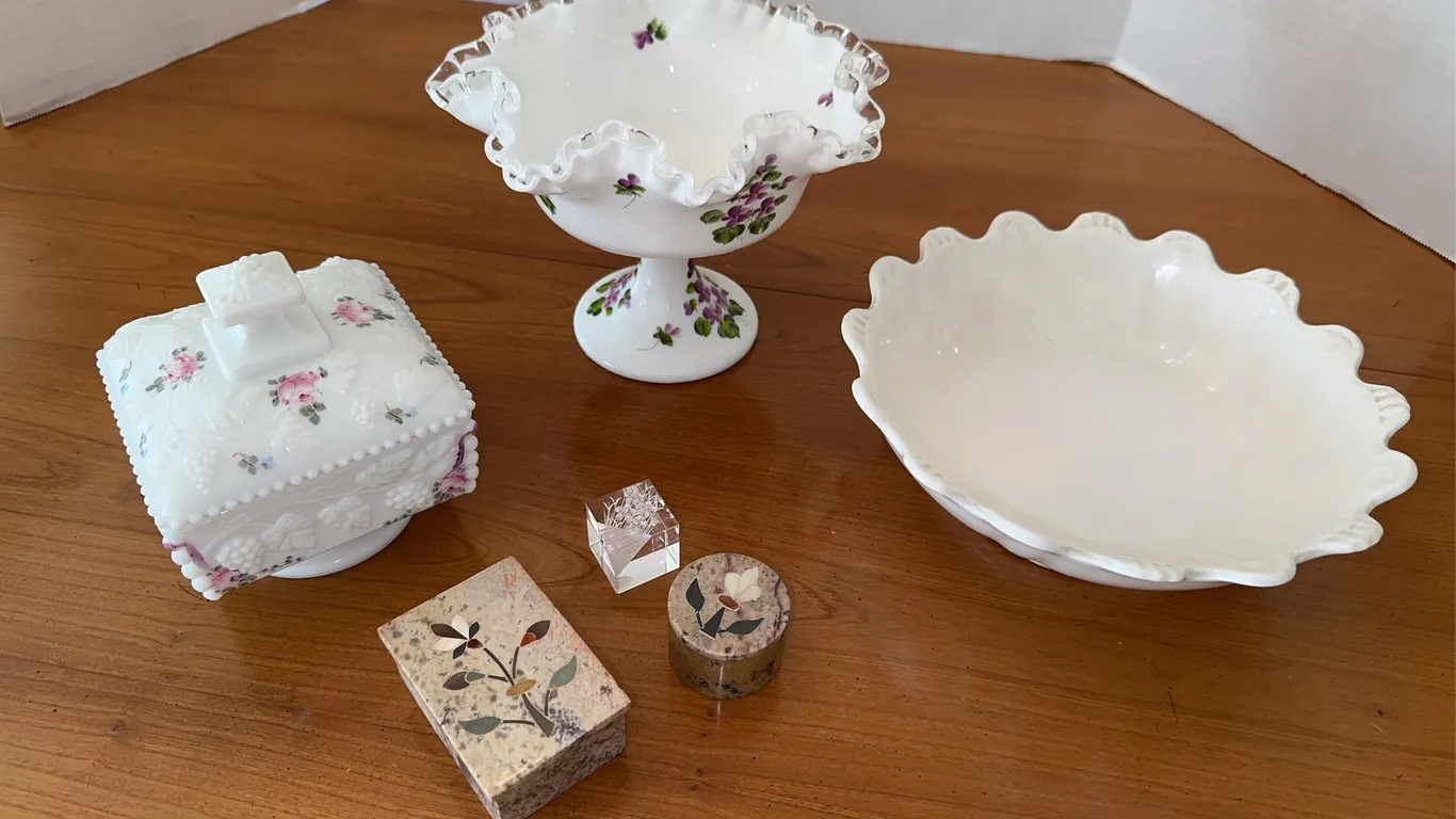 Milk glass and more