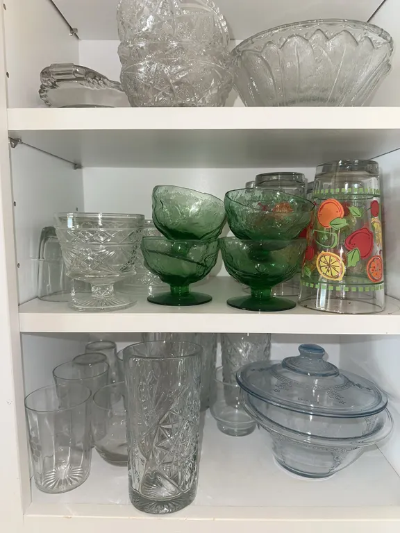 Vintage glassware and more