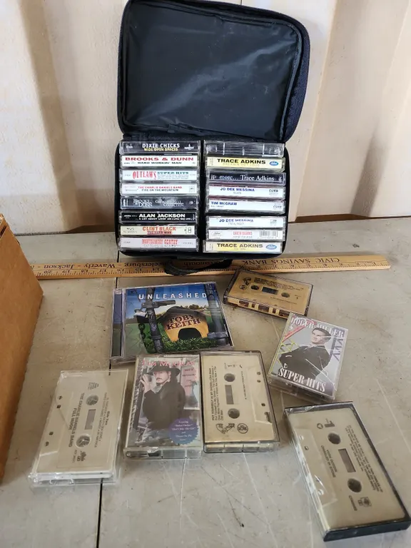 Assorted Cassettes, Soft Carry Case, Etc.