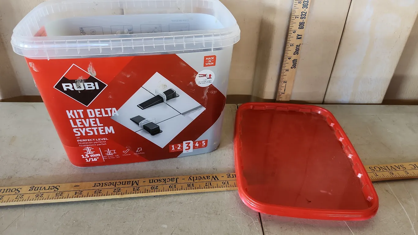 Used Rubi Kit Delta Level System Missing Bridges