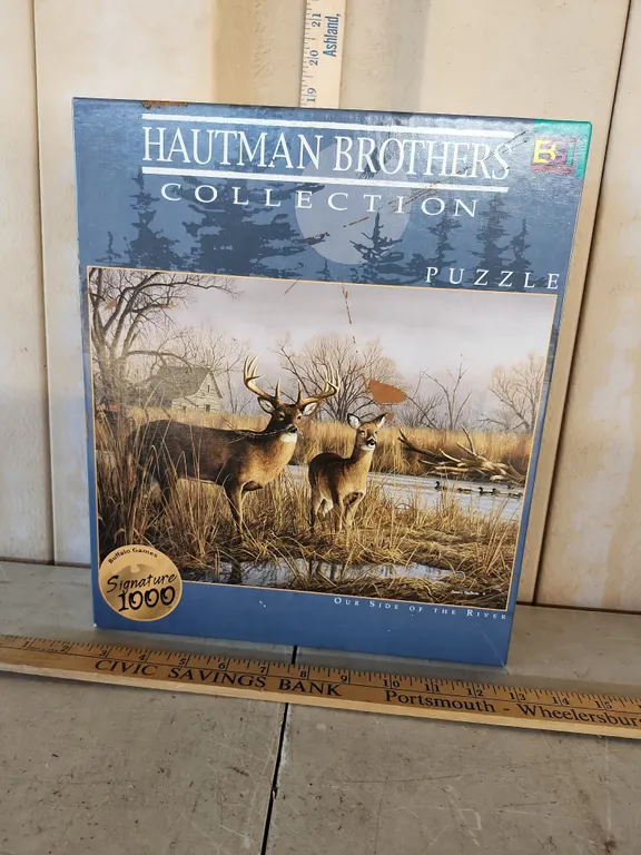 Hautman Brothers Collection 1000 Pc Puzzle, Opened