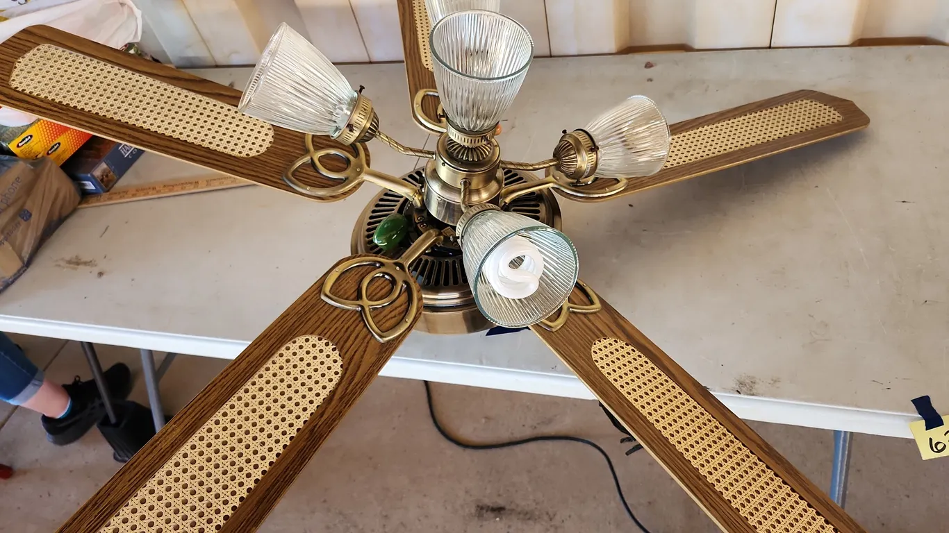 48" Ceiling Fan, Used/Works