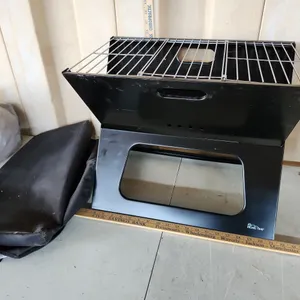 Picnic Time X-Grill Portable Charcoal BBQ Grill W/Carry Bag, Appears Unused
