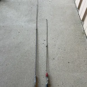2 Vintage Fishing Rods-Bristol Extends