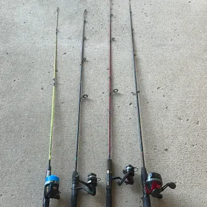 4 Fishing Poles