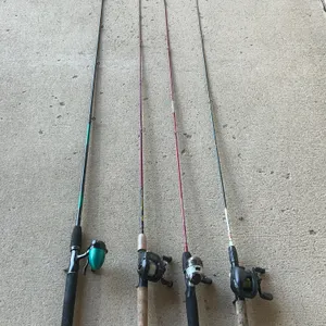 4 Fishing Poles