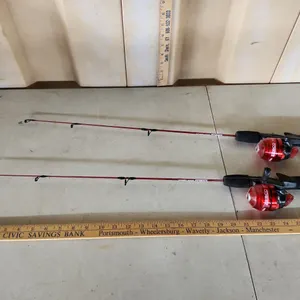 2 Zebco Dock Demon Kids Fishing Poles
