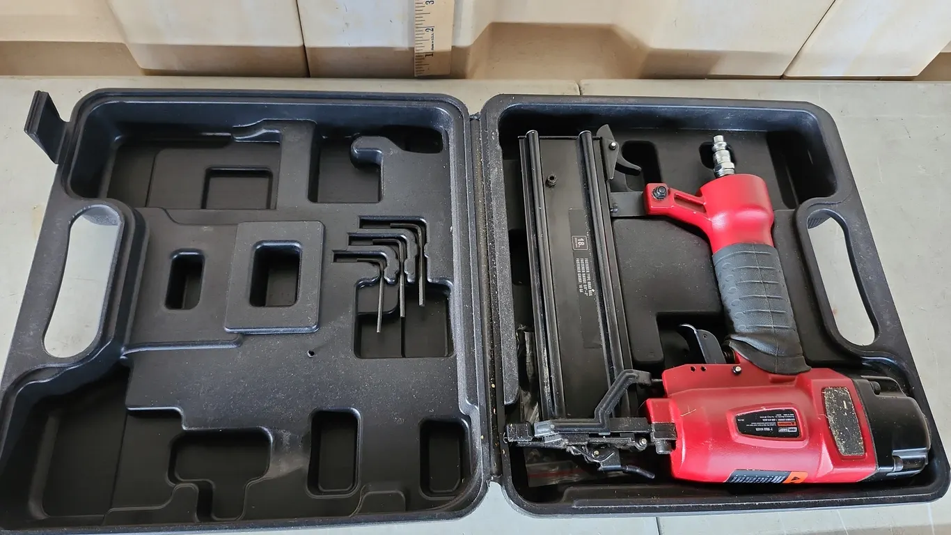 Tool Shop 2" Brad Nailer W/Plastic Carry Case
