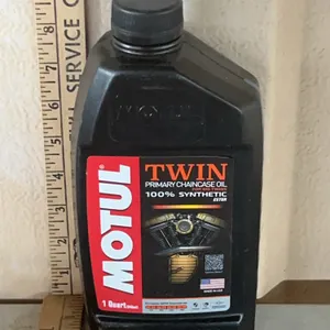 New Motul Twin Primary Chaincase Oil For Big Twins 100% Synthetic 1 Qt.