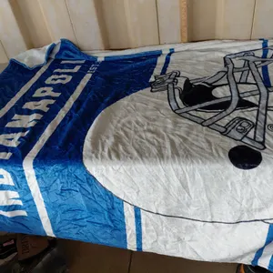 Indianapolis Fuzzy Throw Size Blanket