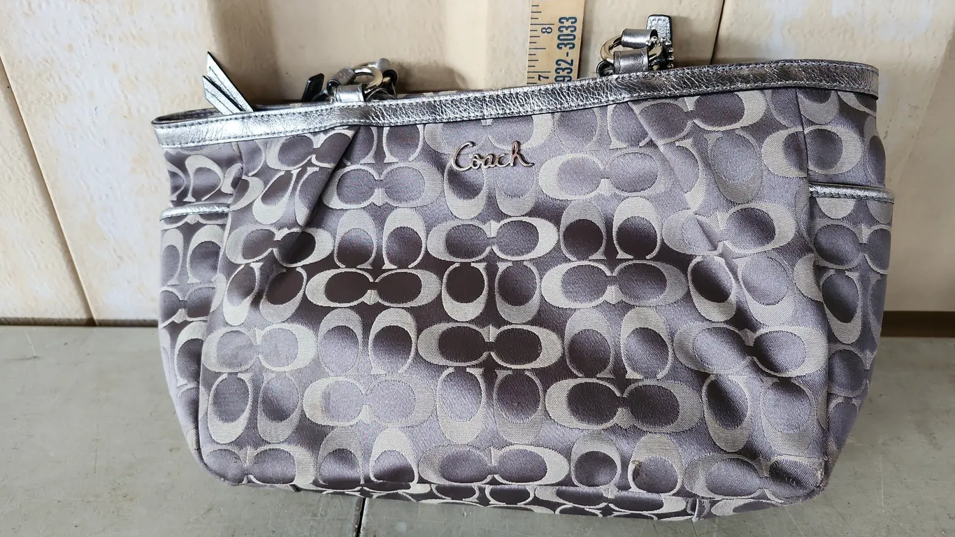 Coach Purse, Lightly Used, Small Stain