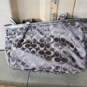 Coach Purse, Lightly Used, Small Stain