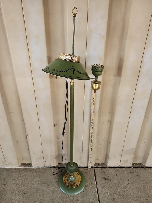 57'' Vintage Metal Floor Lamp