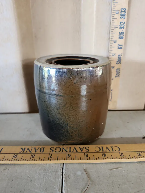 Vintage Pickling Crock 5"X5"