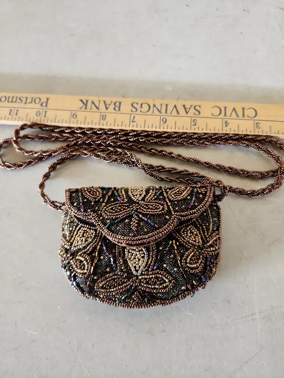 Vintage Toyo Beaded Crossbody/Shoulder Purse