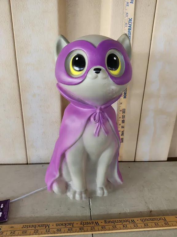 Holiday Home 17" Blow Mold Vampire Cat Battery Operated