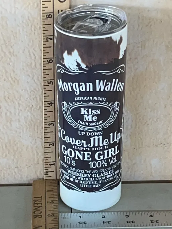 New Morgan Wallen Tumbler Cup