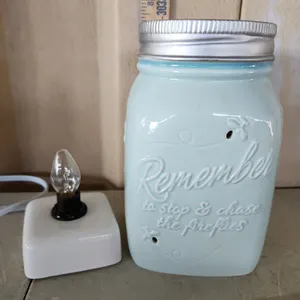 Scentsy Remember To Stop & Chase The Fireflies Ceramic Wax Warmer