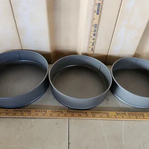3 Pc Spring Baking Pans, Biggest 10.25"X3"
