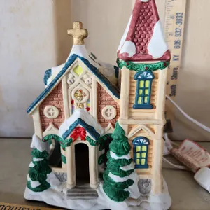 Ceramic Church Village Building