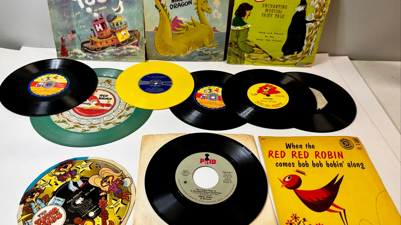 Vintage Children's Records & One About the Browns