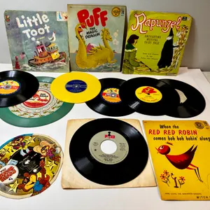 Vintage Children's Records & One About the Browns