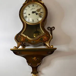 Vintage Hand Painted Schmid Wall Clock