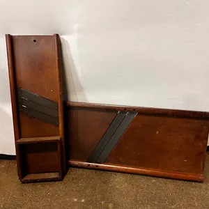 Vintage Wooden Cabbage Cutters - Small & XL