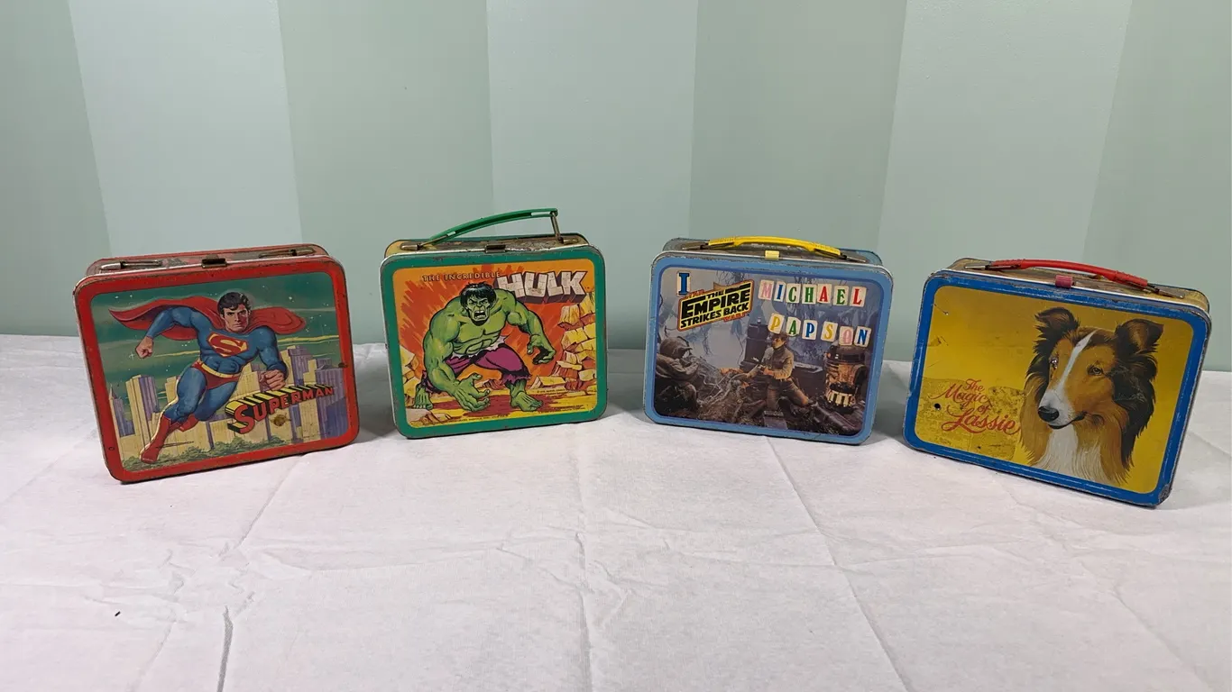 VTG Metal Lunchboxes