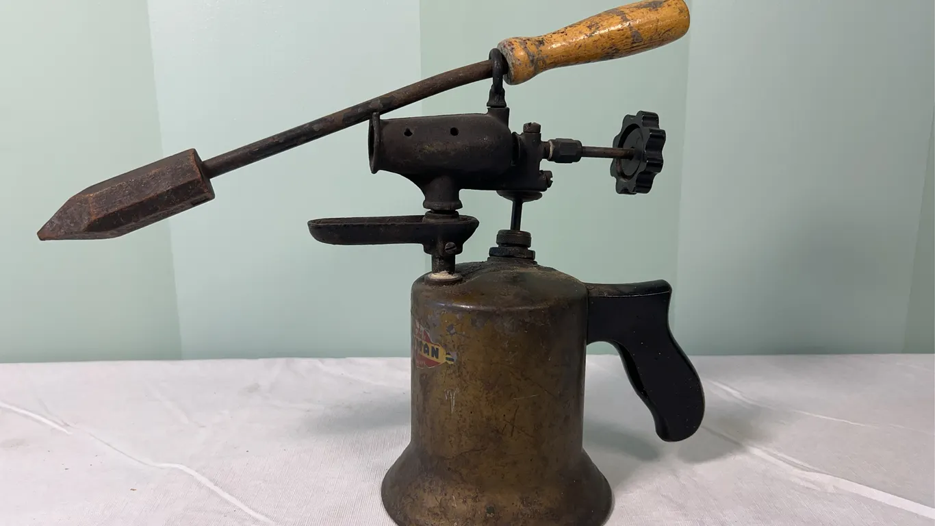 Antique Craftsman Torch w/ Iron