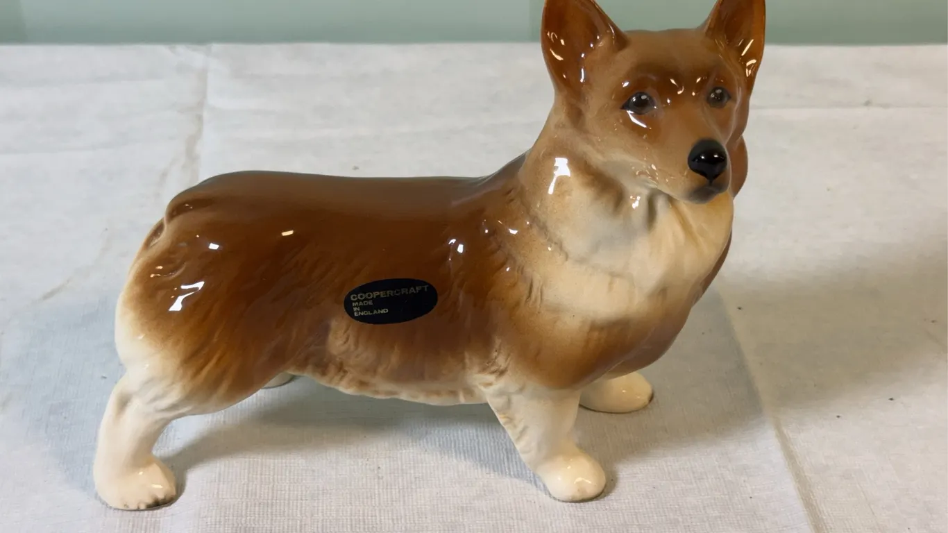 VTG Coopercraft Ceramic Corgi