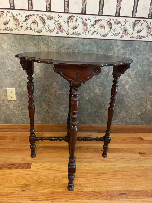 Wood Side Table