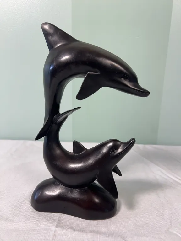 Frolicking Dolphins Sculpture