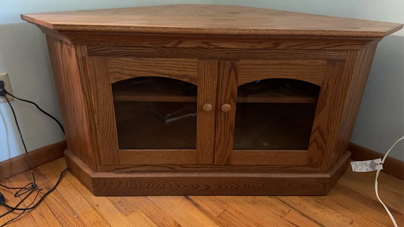 Oak Entertainment Stand