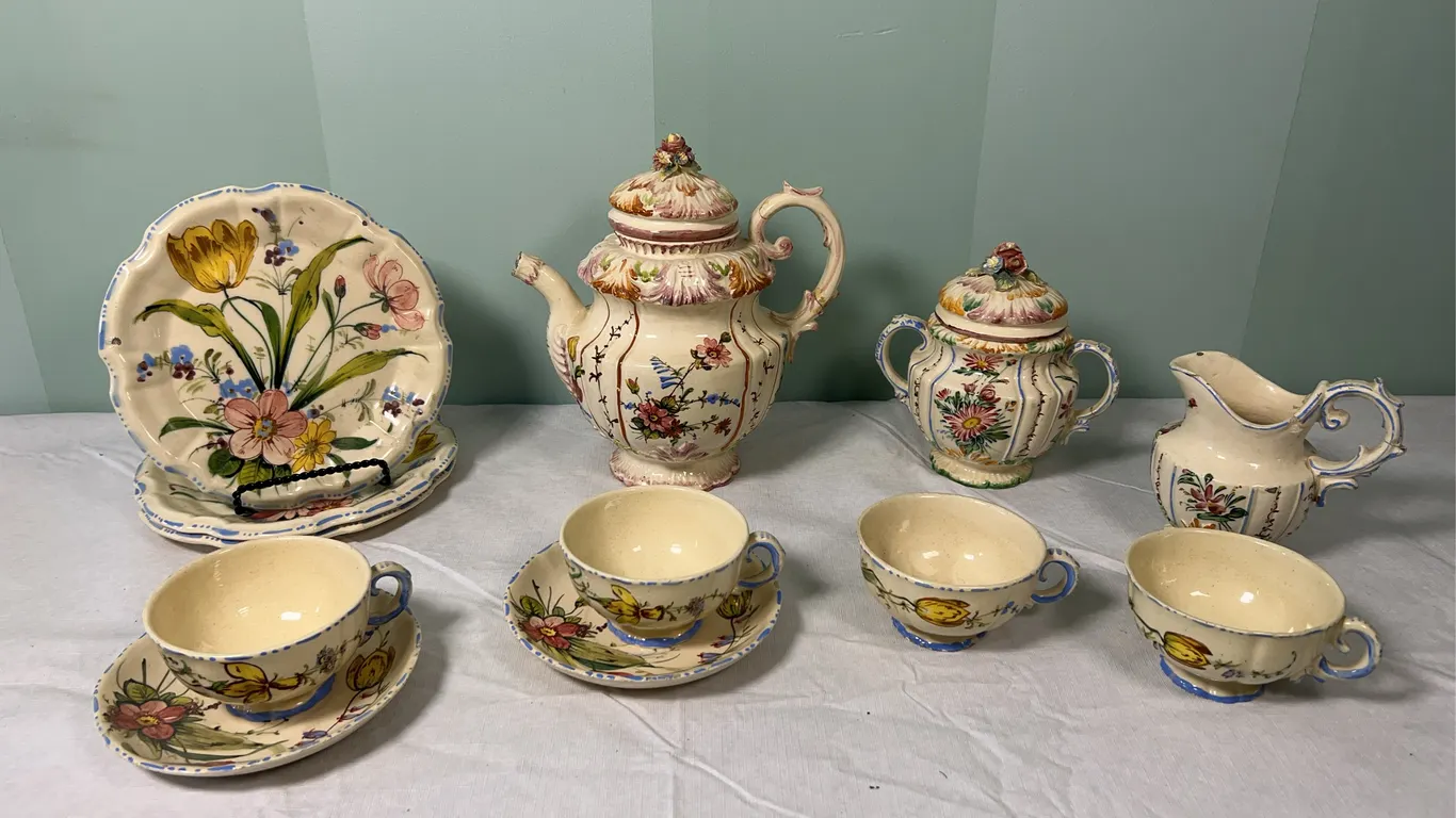 Floral Tea Set