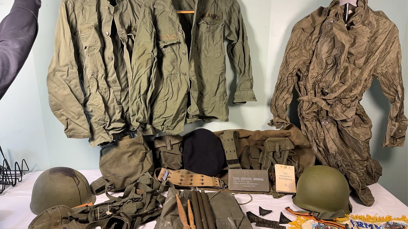 WWII and Vietnam Eras Clothing & More