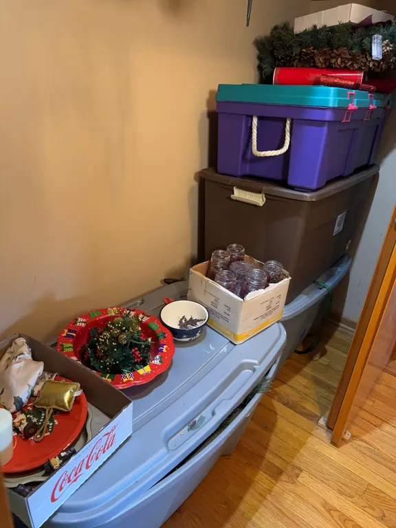 Christmas Closet Cleanout