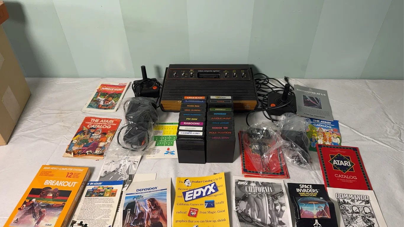 Atari Game System & More
