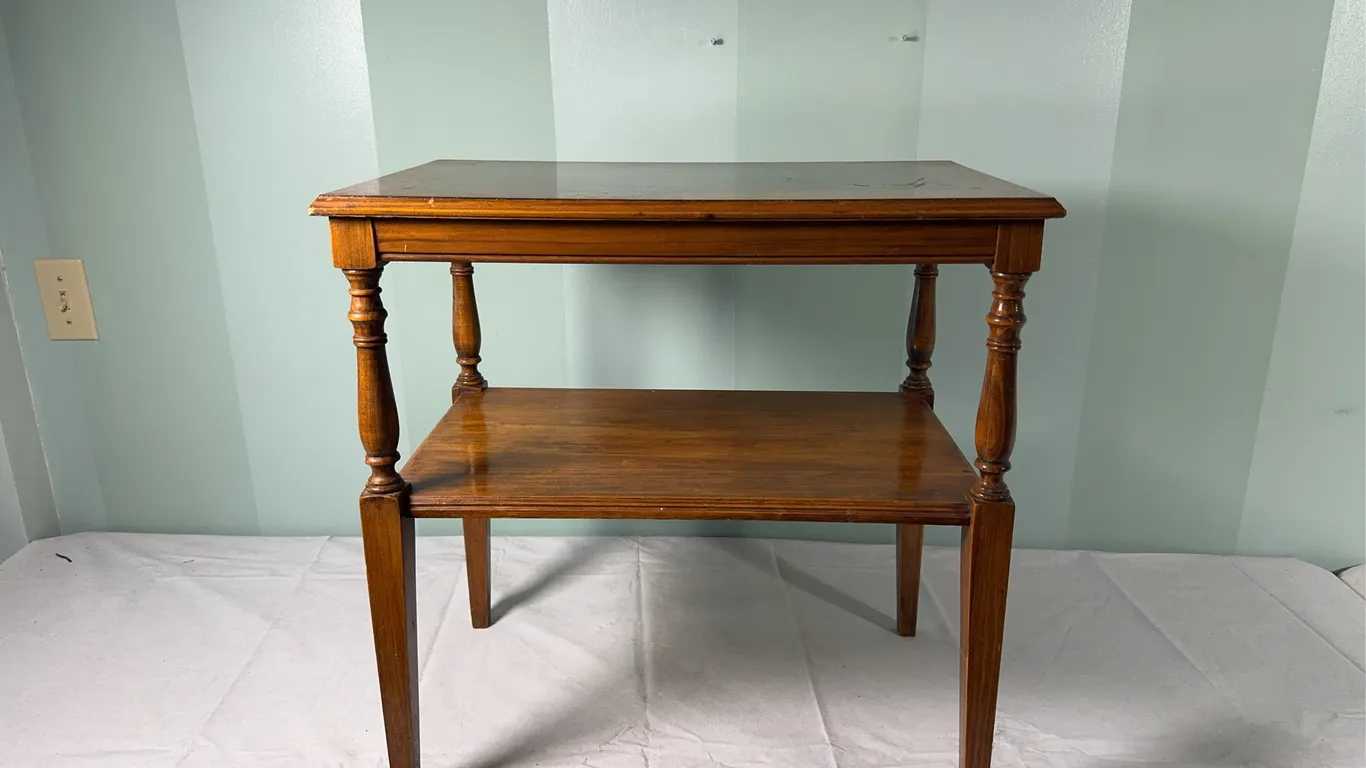 Wood Side Table