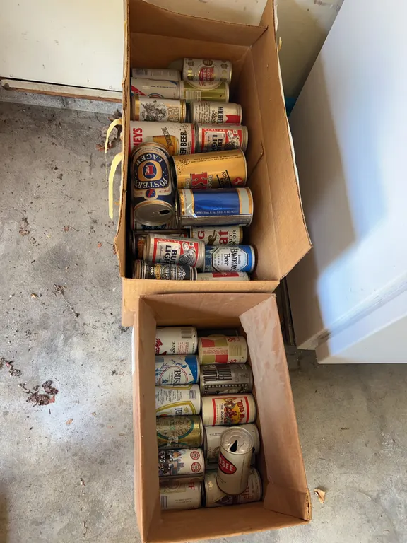 VTG Beer Cans