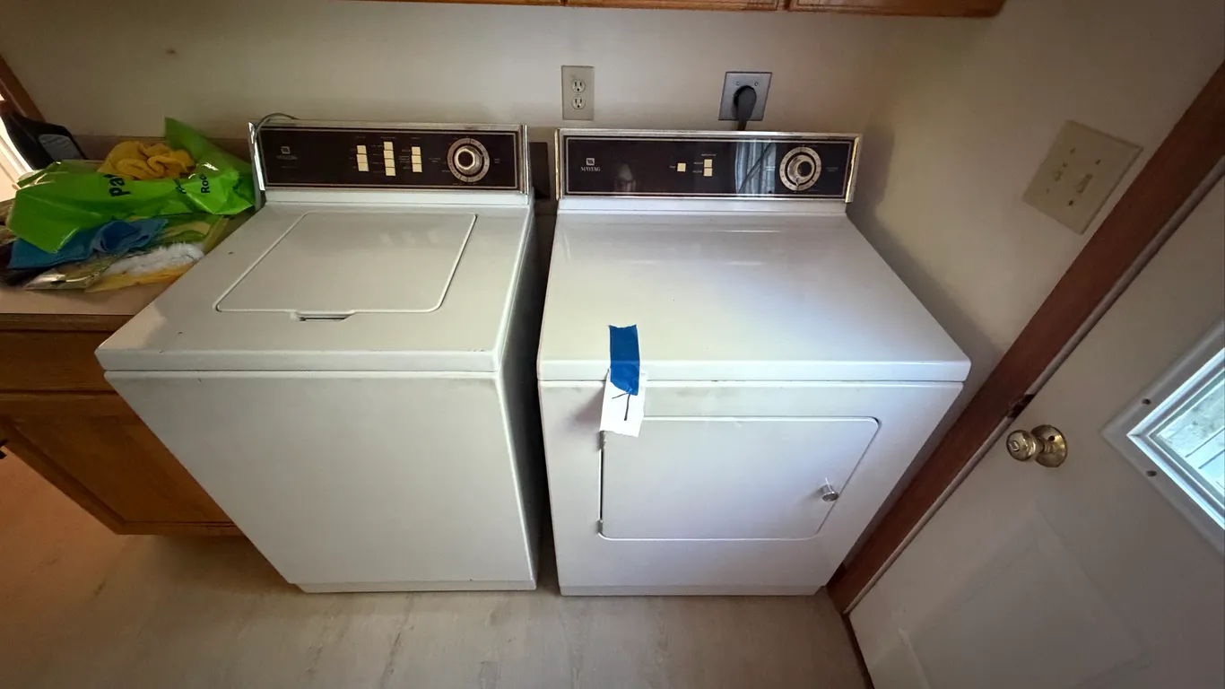 Vintage Maytag Washer & Electric Dryer Set