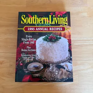 Vintage Southern Living 1995 Annual Recipes Cookbook — Oxmoor House