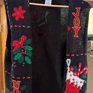 Bobbie Brooks Christmas Holiday Sweater Vest – Ladies Large 12/14
