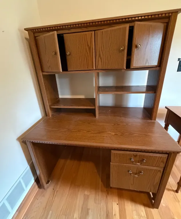 Vintage Oak Desk / Secretary