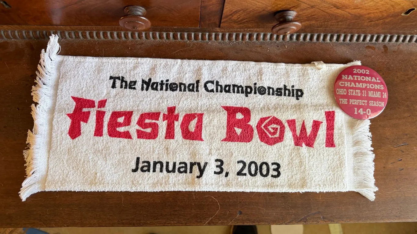 Ohio State Fiesta Bowl 2003 Memorabilia Lot